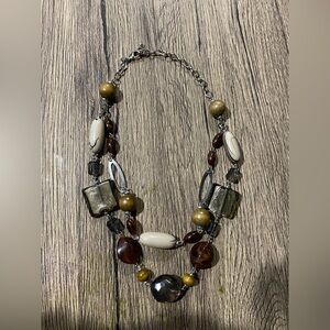 Elegant Multi-Color Beaded Necklace